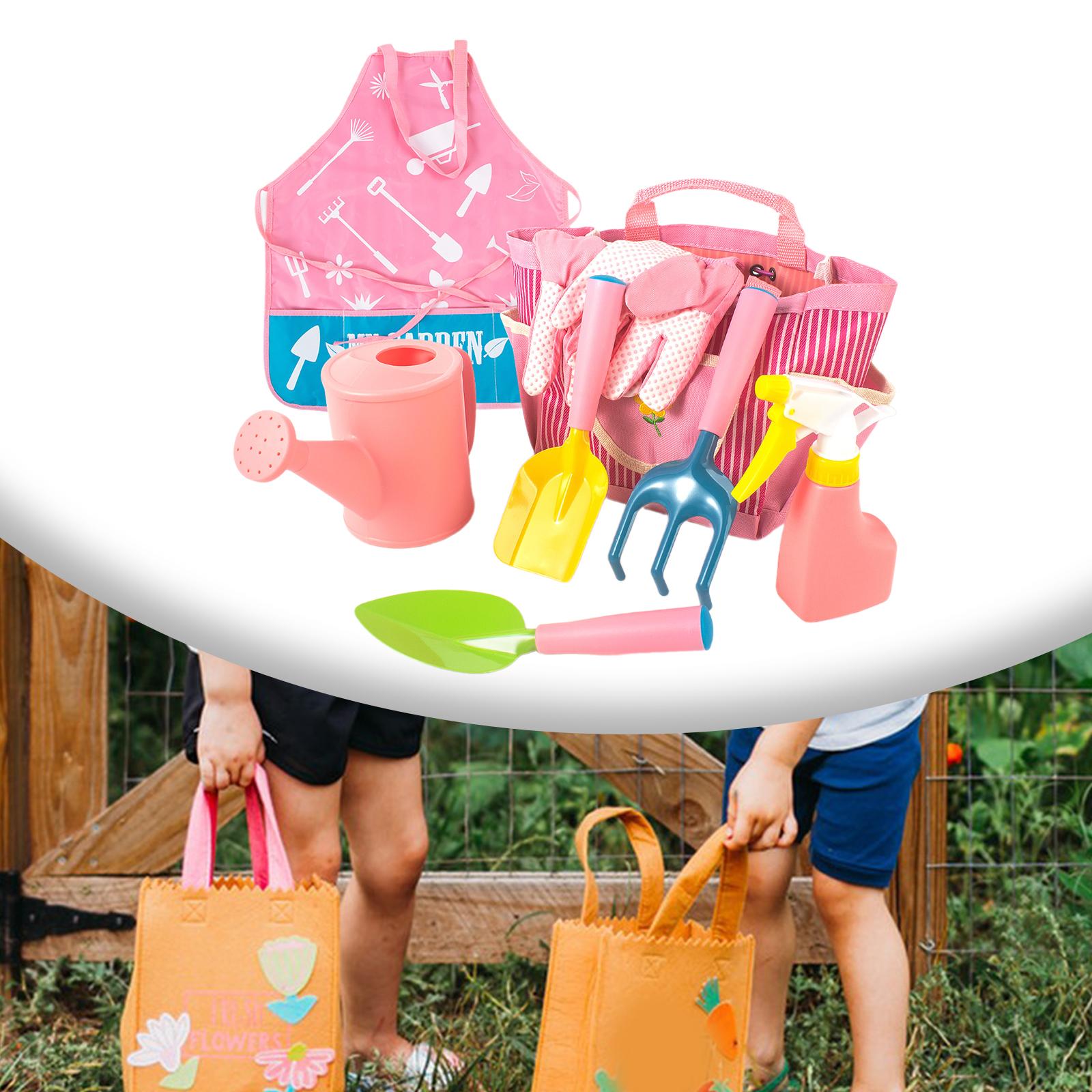 Gardening Tools Set Gift - 子供用ガーデニングツールセットギフトライトガーデンワークツール手動マルチツール砂掘り花植え屋外用