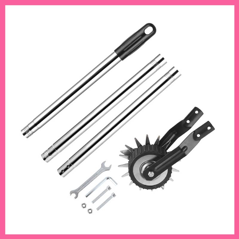 Gardening Tools Edger - ABNM エッジャー芝生ツール、手動芝生エッジャー、ホイール回転式トリマー、庭や歩道用の草刈り鋏