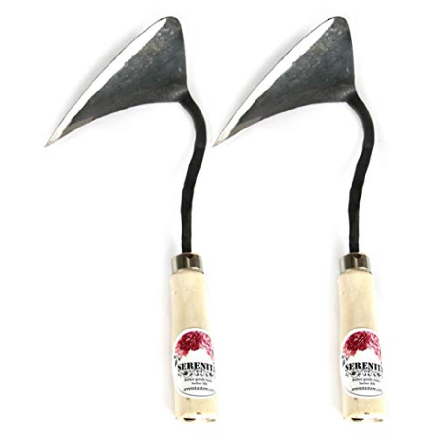 Gardening Tools Edger - セレニタ芝生用草刈り鍬、庭用除草ツール ホミ韓国製プラウイージーディガー（ブレード付き） L エフォートイージーファーム