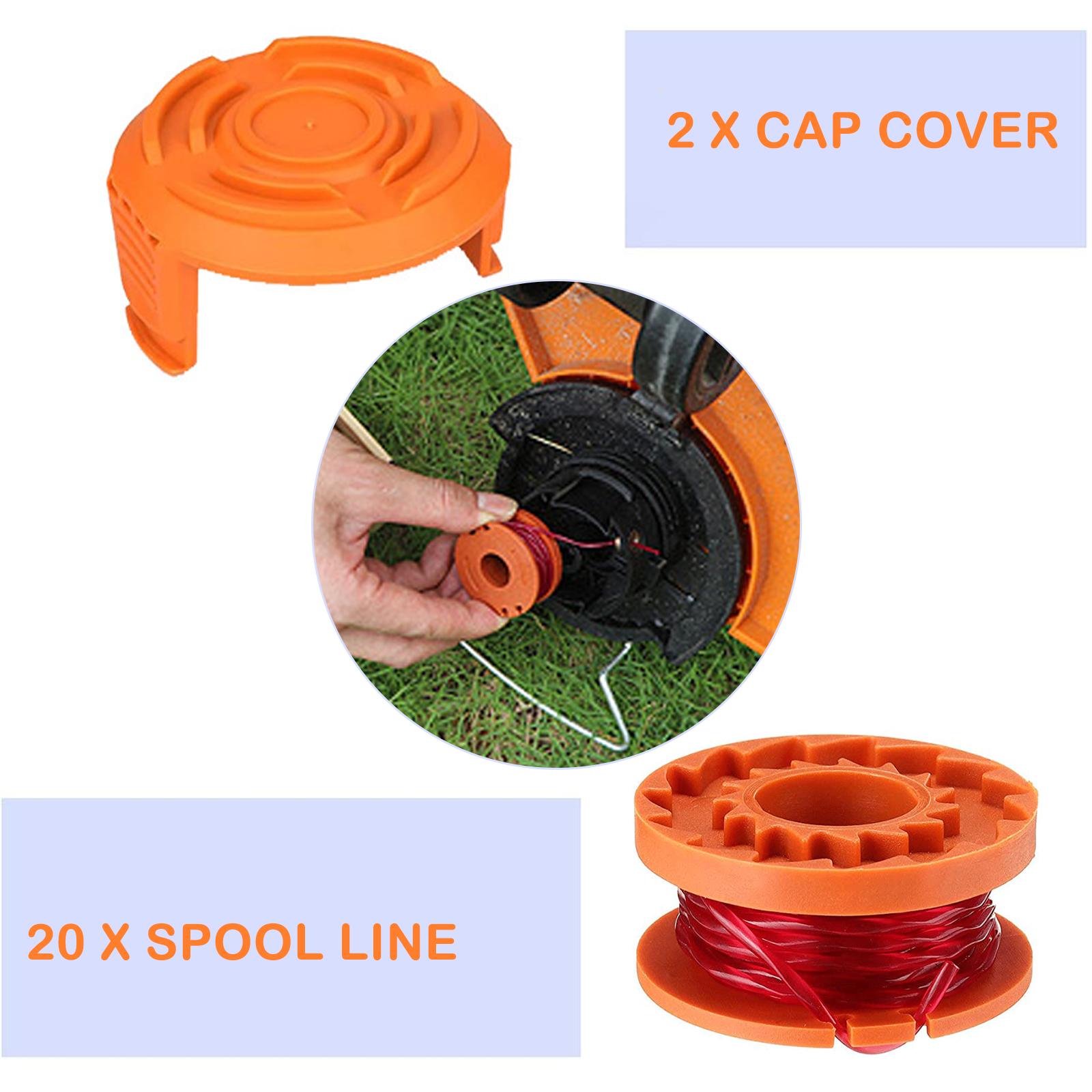Worx用トリマースプールライン22個パック、エッジャースプ - Gardening Tools Edger のレビューと価格
