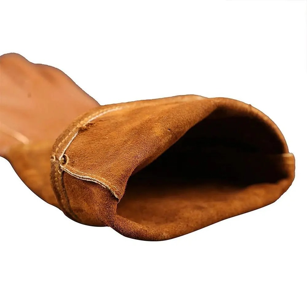 ガーデニング安全作業用手袋、長いチューブ、革、通気性のあるガ - Gardening Tools Gloves のレビューと価格