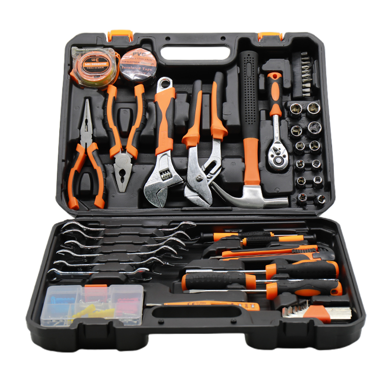53点家庭用ハンドツールセット、家庭用木工コンビネーションツ - Gardening Tools Set Gift のレビューと価格
