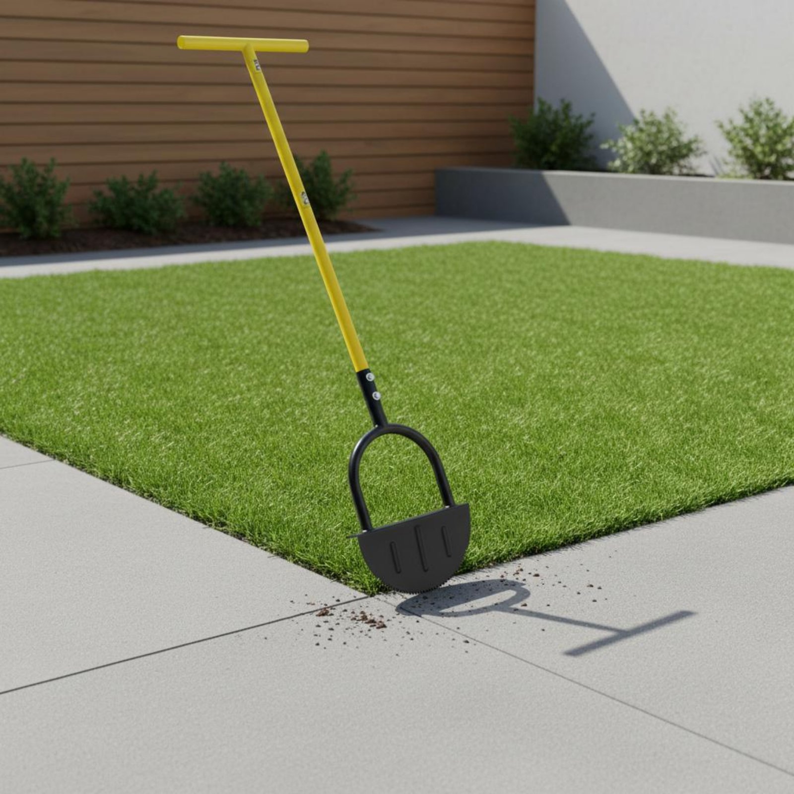 ハーフムーン芝生エッジャー 大型フットベース 手動ステップエ - Gardening Tools Edger のレビューと価格