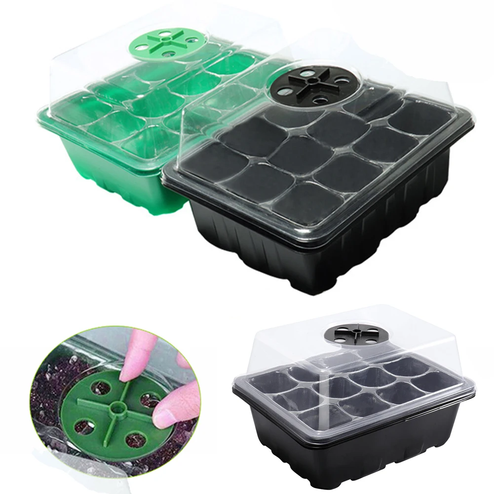 湿度ドーム付きミニ温室シードスタータートレイ、多肉植物用発芽 - Propagation Tray Dome のレビューと価格