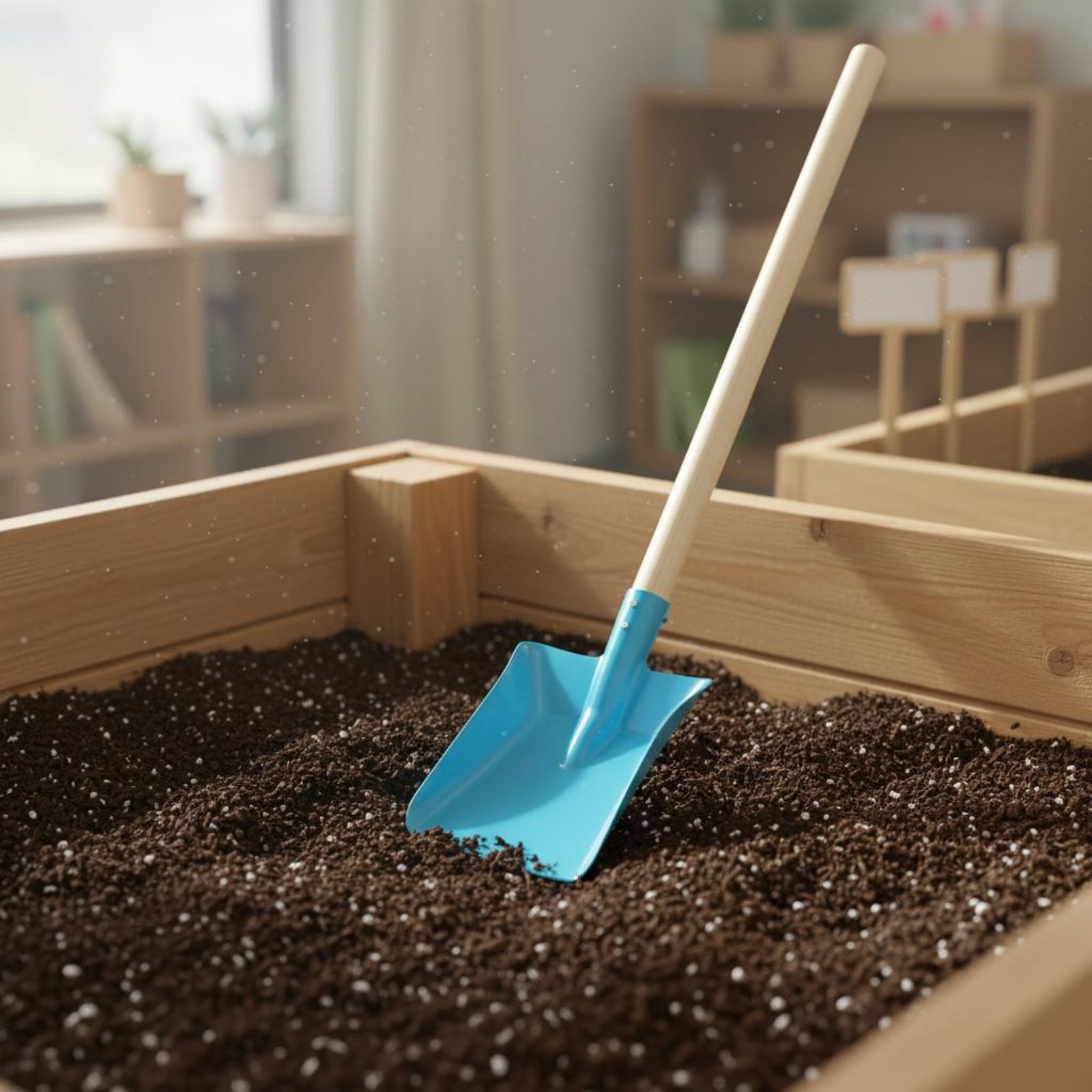4 ピース子供用砂シャベルセット教育用ロングハンドルシャベル - Gardening Tools のレビューと価格