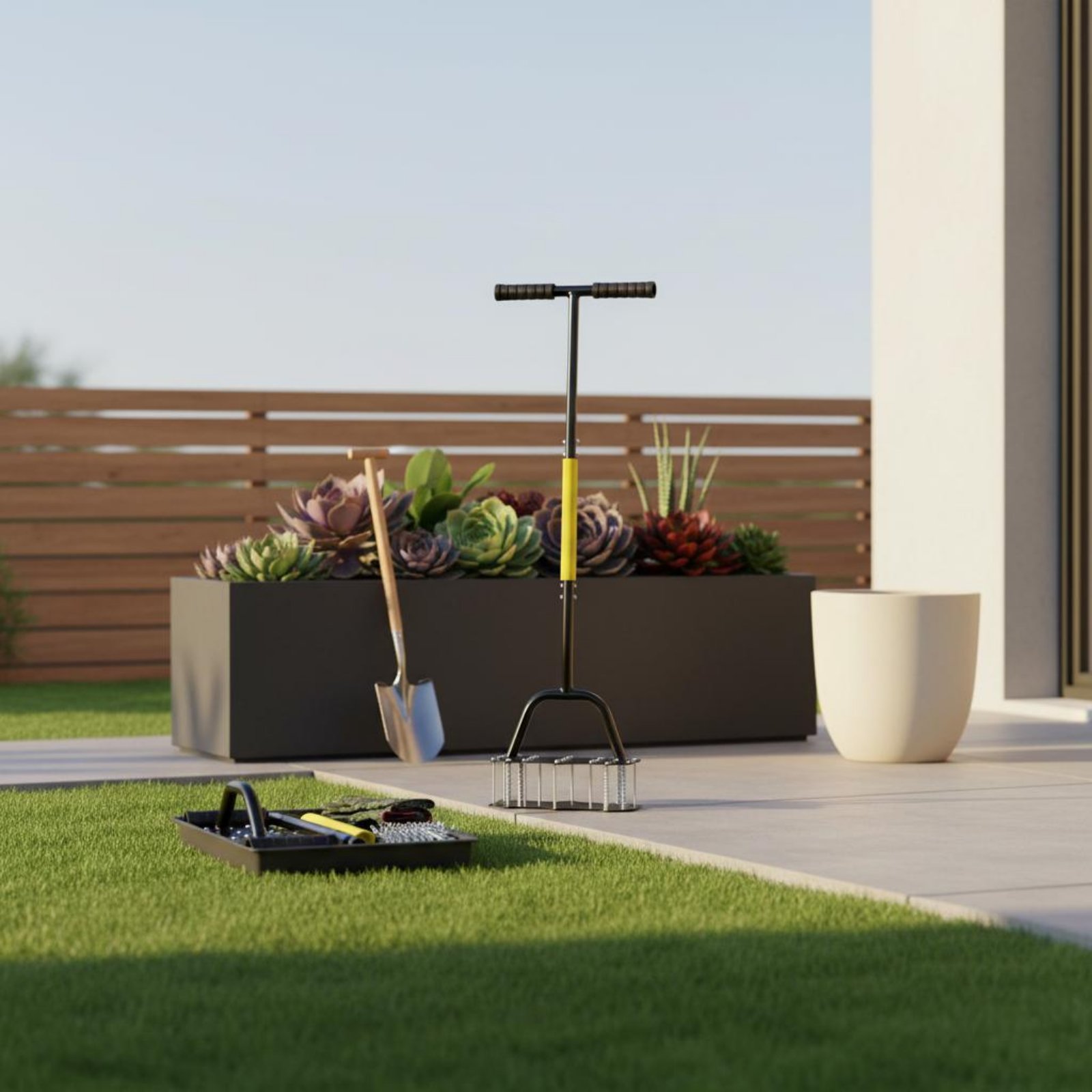 ハーフムーンエッジャー 取り外し可能なデザイン 手動芝生エッ - Gardening Tools Edger のレビューと価格