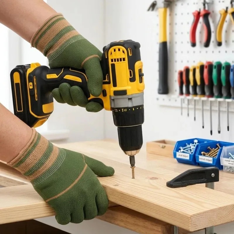 12-48 ペア通気性のある耐摩耗性作業用手袋ソフトで柔軟で - Gardening Tools Gloves のレビューと価格