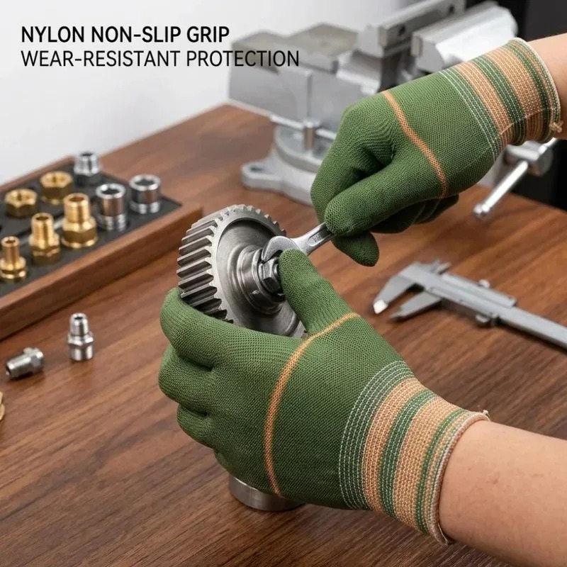 12-48 ペア通気性のある耐摩耗性作業用手袋ソフトで柔軟で - Gardening Tools Gloves のレビューと価格