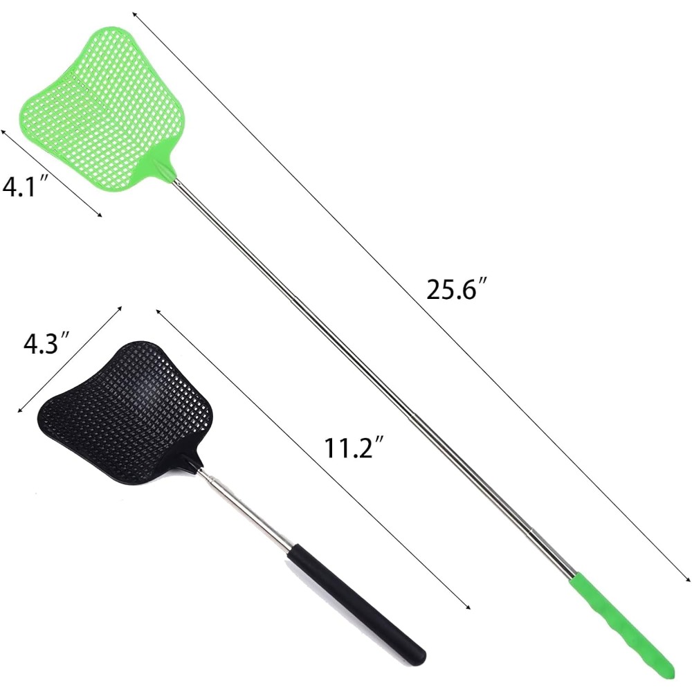 屋内外兼用プロ仕様伸縮式ハエたたき ステンレス鋼ハンドル 耐 - Gardening Yard Tools のレビューと価格
