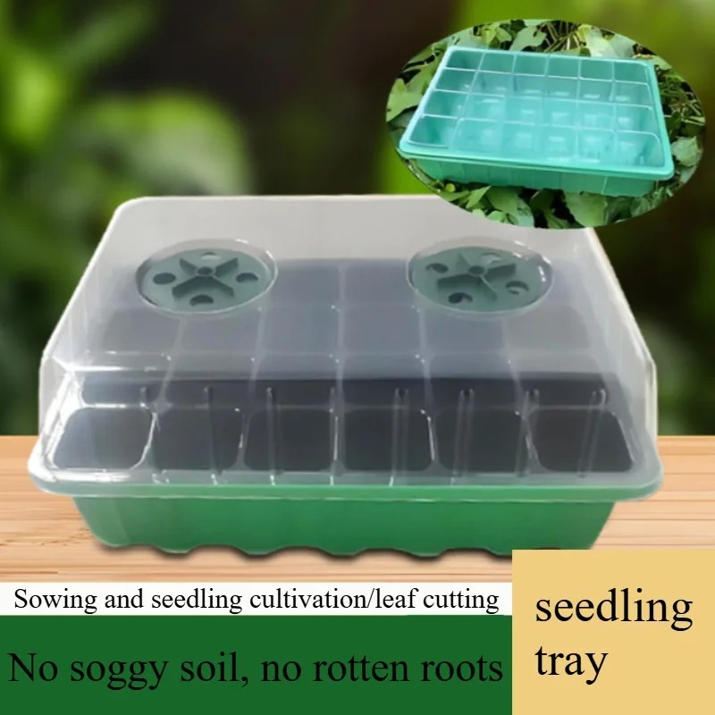 1/5ピース苗トレイキット - 24セル温室スターター（湿度 - Propagation Tray Dome のレビューと価格