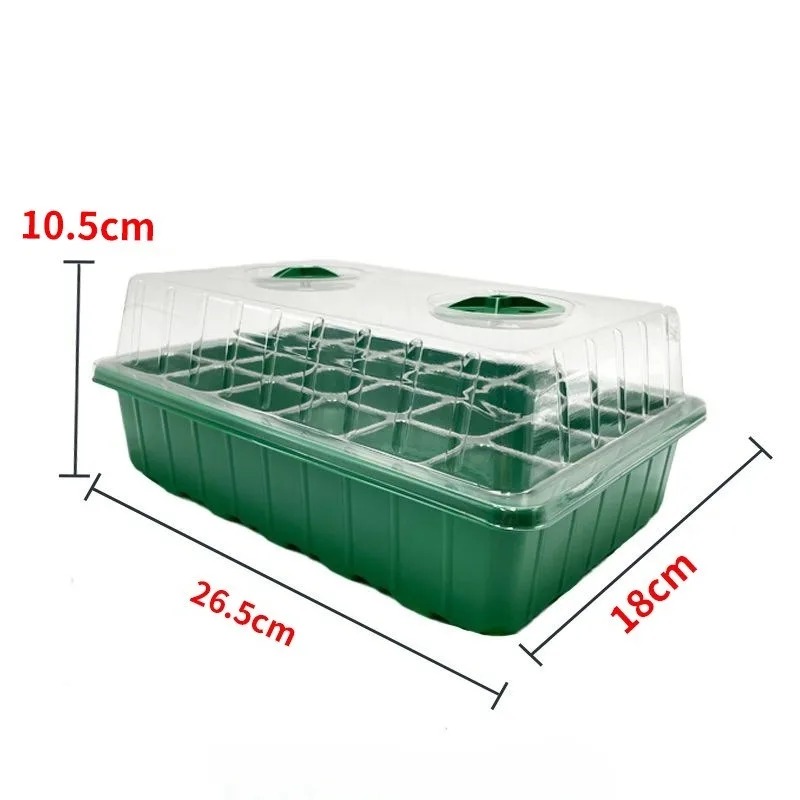 1/5ピース苗トレイキット - 24セル温室スターター（湿度 - Propagation Tray Dome のレビューと価格