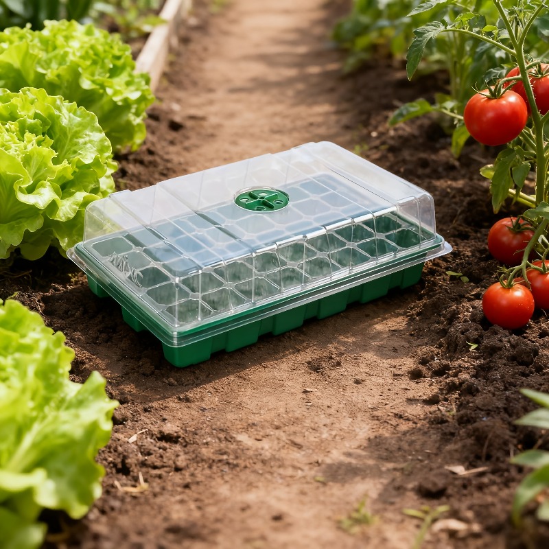 1/5ピース苗トレイキット - 24セル温室スターター（湿度 - Propagation Tray Dome のレビューと価格