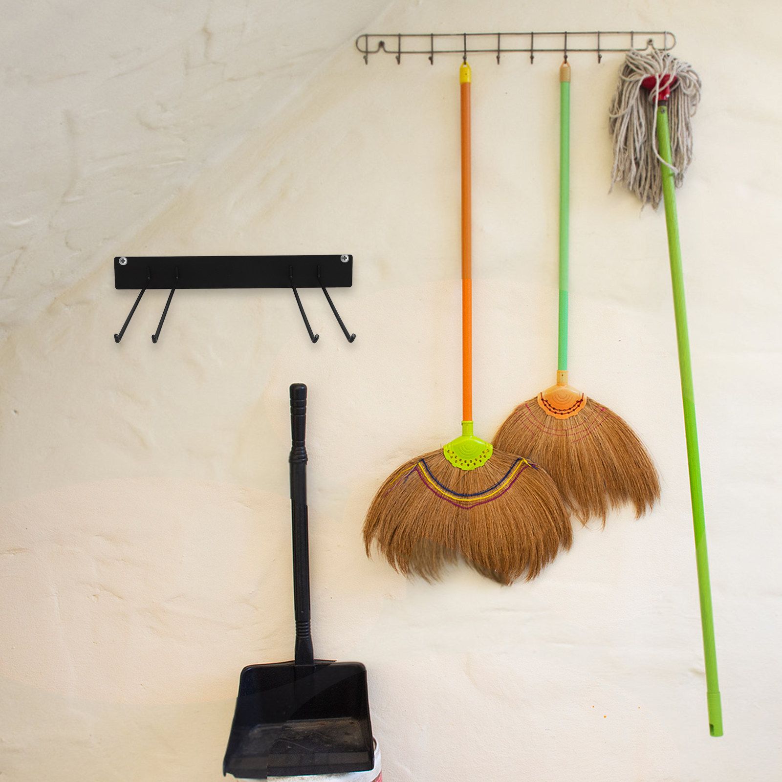 省スペース壁掛け式ツールオーガナイザー、庭用具、シャベル、熊 - Gardening Tools Organizer のレビューと価格