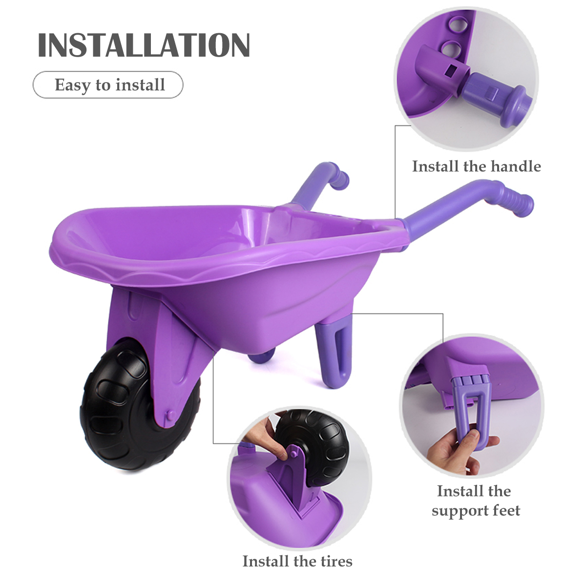 子供用園芸ツールセットおもちゃ、子供用屋外ガーデンビーチカー - Gardening Tools Gloves のレビューと価格