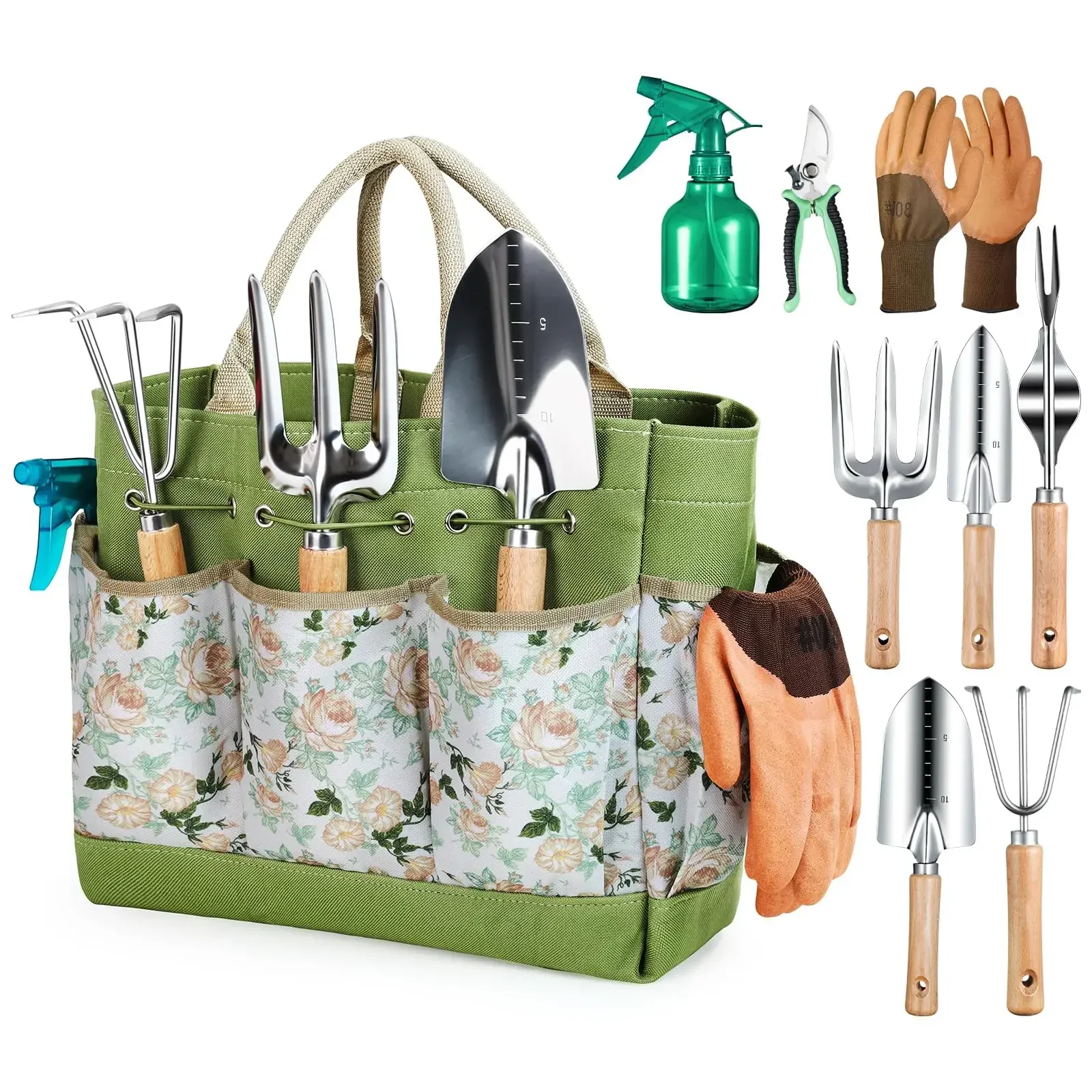 頑丈なガーデニングハンドツール、耐久性のあるオーガナイザーハ - Gardening Tools Gloves のレビューと価格
