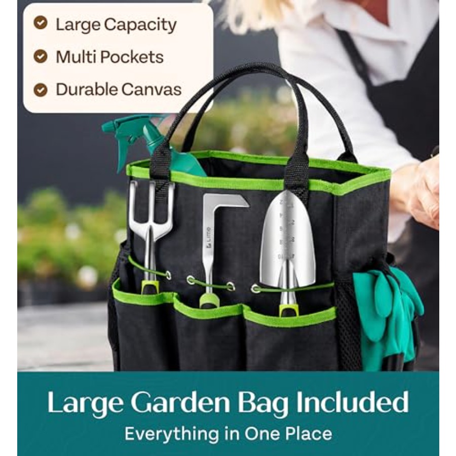 頑丈な園芸工具 - 女性、男性、お母さん、お父さんへの園芸ギ - Gardening Tools Set Gift のレビューと価格