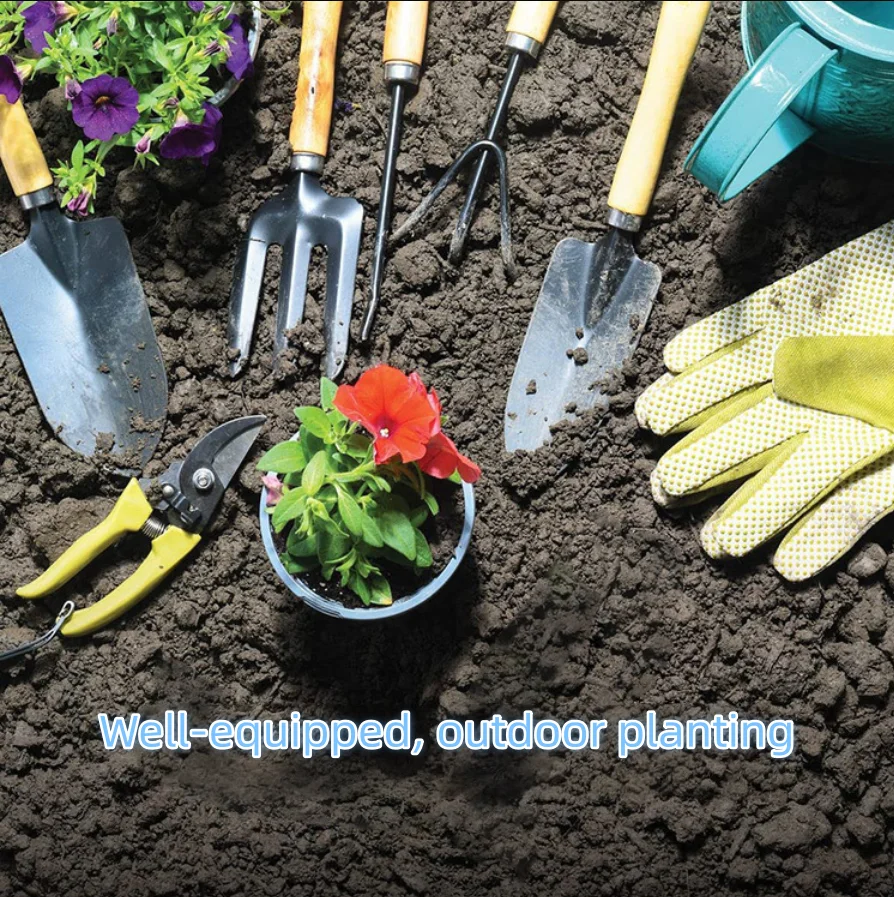 屋外庭園用植栽道具9点セット、園芸工具セット、ハサミギフト、 - Gardening Tools Gloves のレビューと価格