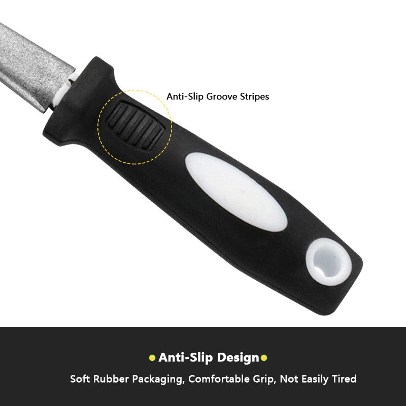 ダイヤモンドシャープナー金属製ダブルサンドファイルはさみ園芸 - Essential Gardening Tools のレビューと価格