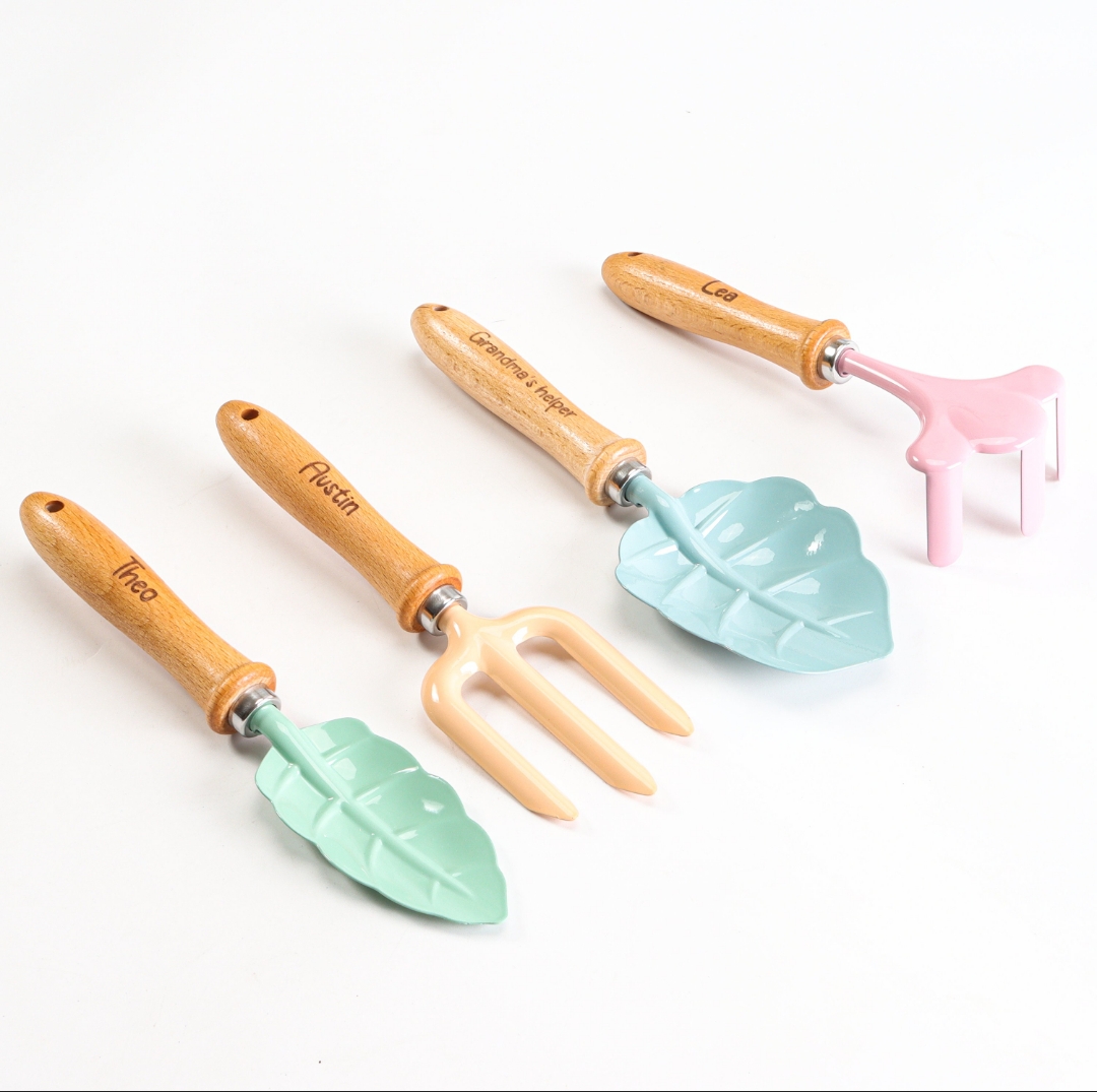 子供用パーソナライズガーデンツールセット、小さな庭師のための - Gardening Tools Names For Kids のレビューと価格