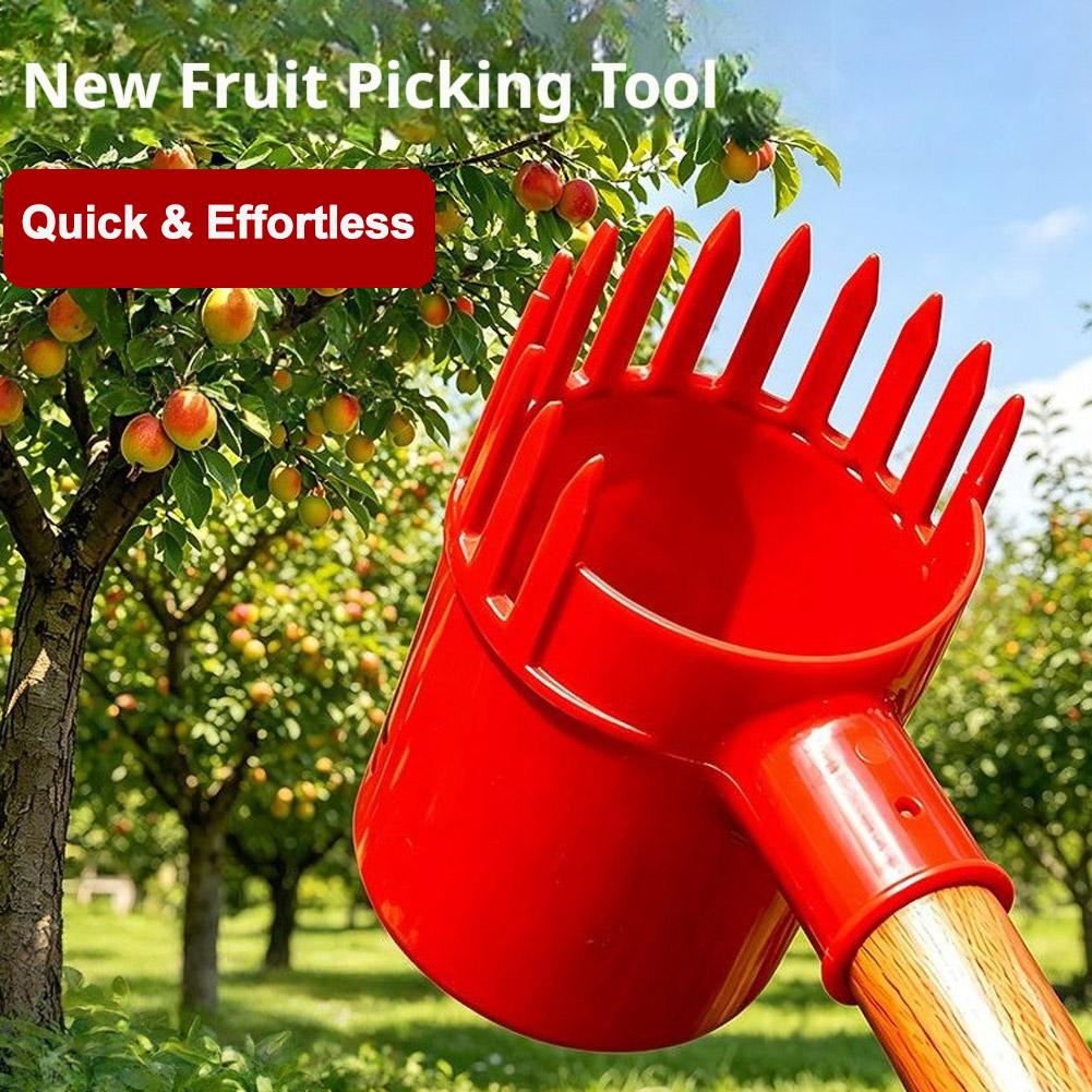 フルーツピッカーツールポータブルバスケットヘッド高木収穫機ア - Gardening Yard Tools のレビューと価格