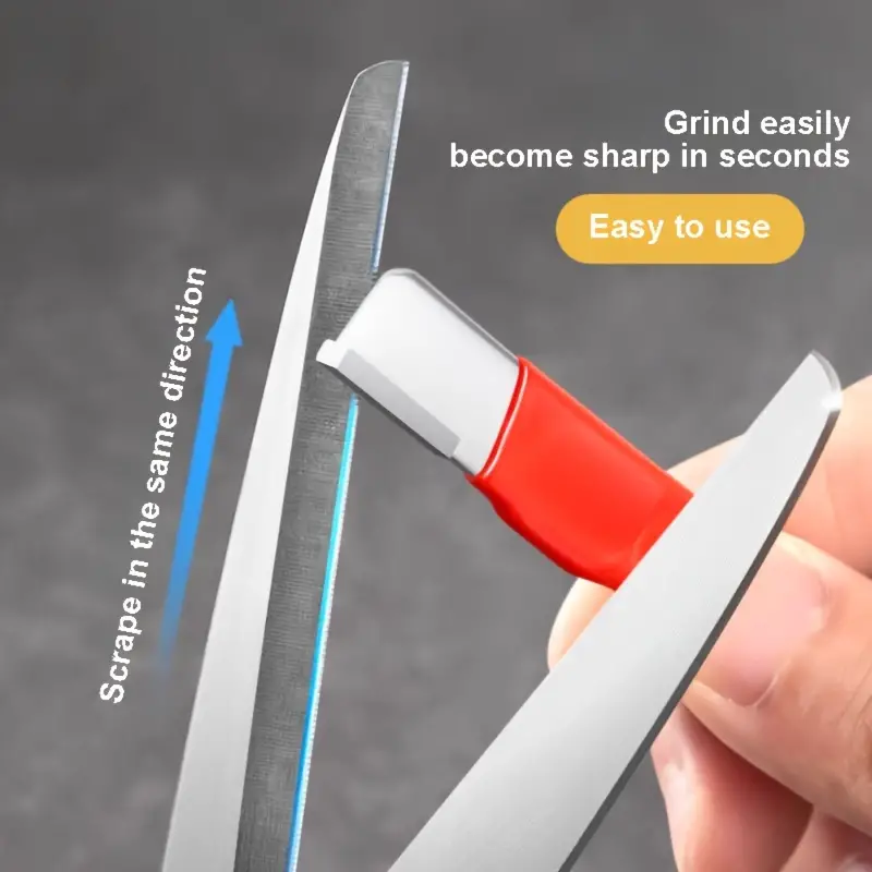 ポータブル合金鋼ナイフシャープナー手持ち式クイックシャープニ - Gardening Yard Tools のレビューと価格