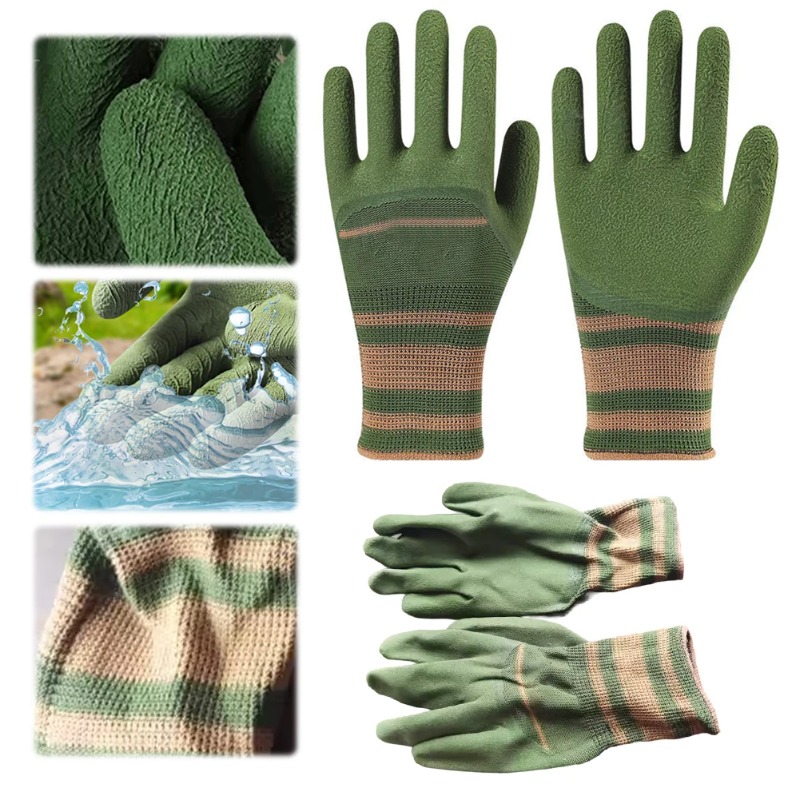 1/2 ペアのガーデニンググローブ、耐刺傷性、耐摩耗性、ユニ - Gardening Tools Gloves のレビューと価格