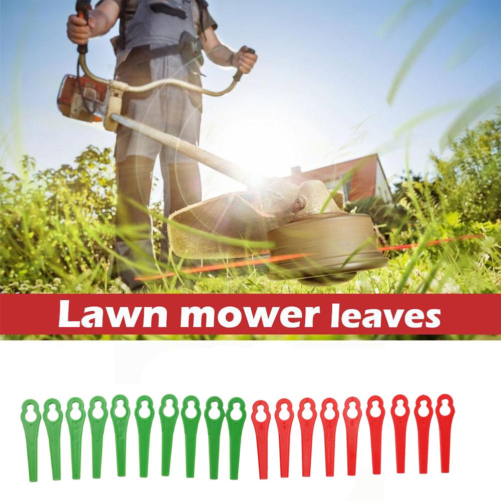 100 個プラスチック草刈り機交換用ブレードコードレスストリ - Gardening Tools Edger のレビューと価格