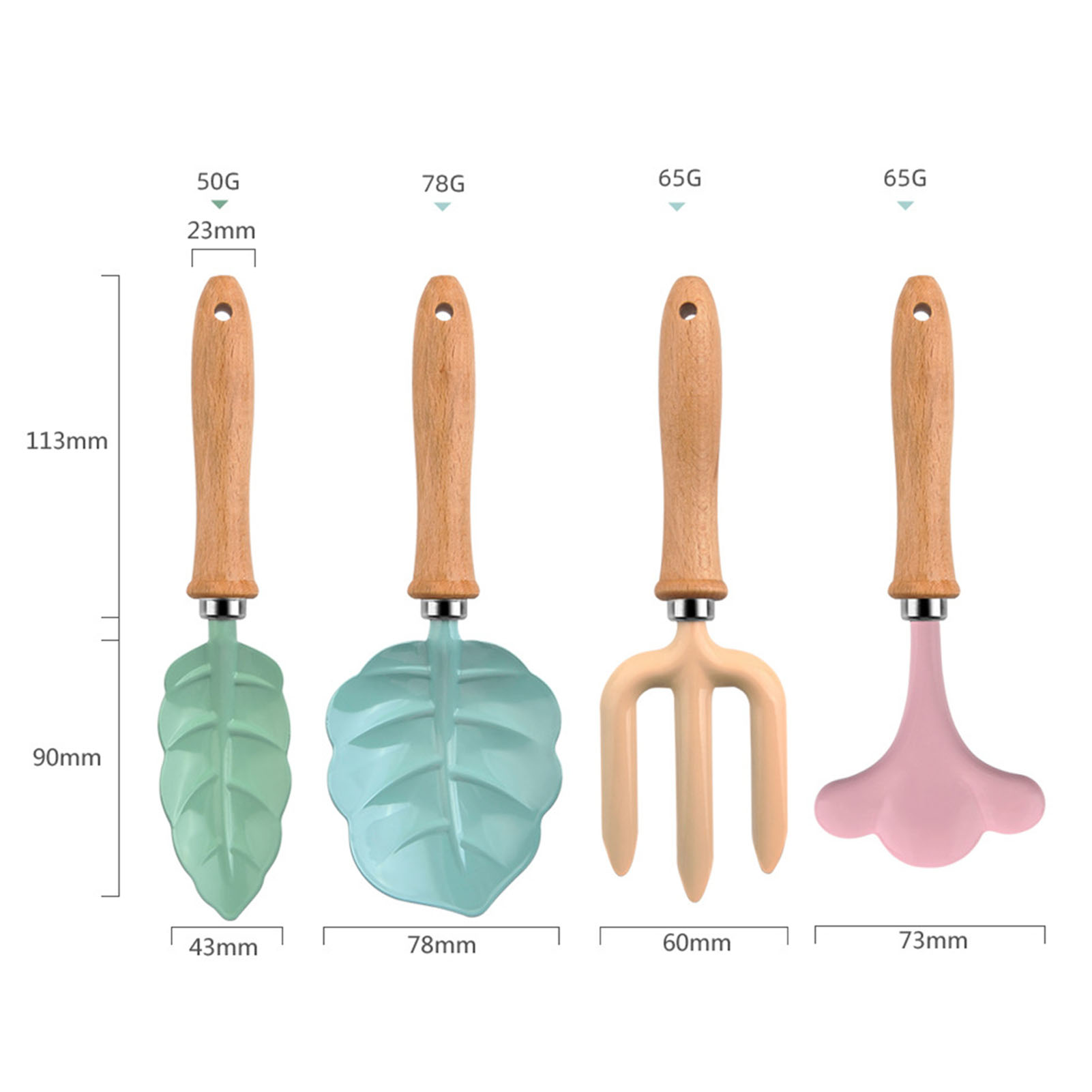 子供のためのカラフルな安全ツールセット,小さな庭のツール,木 - Gardening Tools Set Gift のレビューと価格