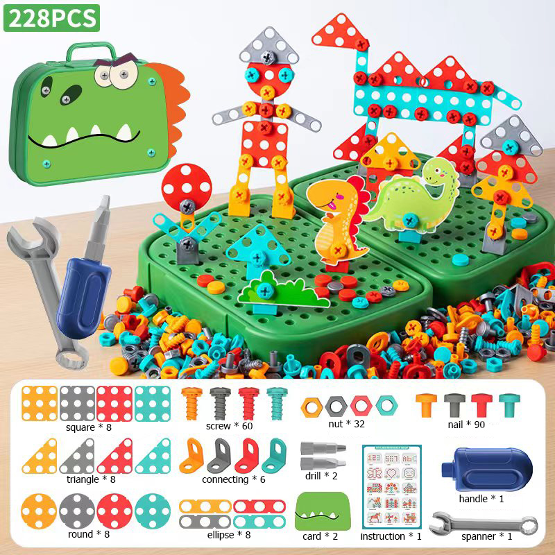 230 個/228 個子供 DIY ツールおもちゃセット電気 - Gardening Tools For 10 Year Olds のレビューと価格