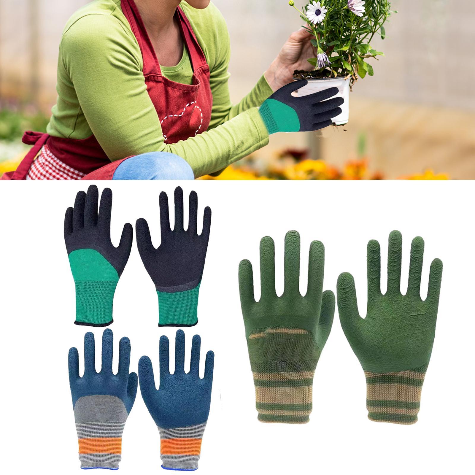 1 ペアの女性用ガーデニンググローブ庭作業用ガーデングローブ - Gardening Tools Gloves のレビューと価格