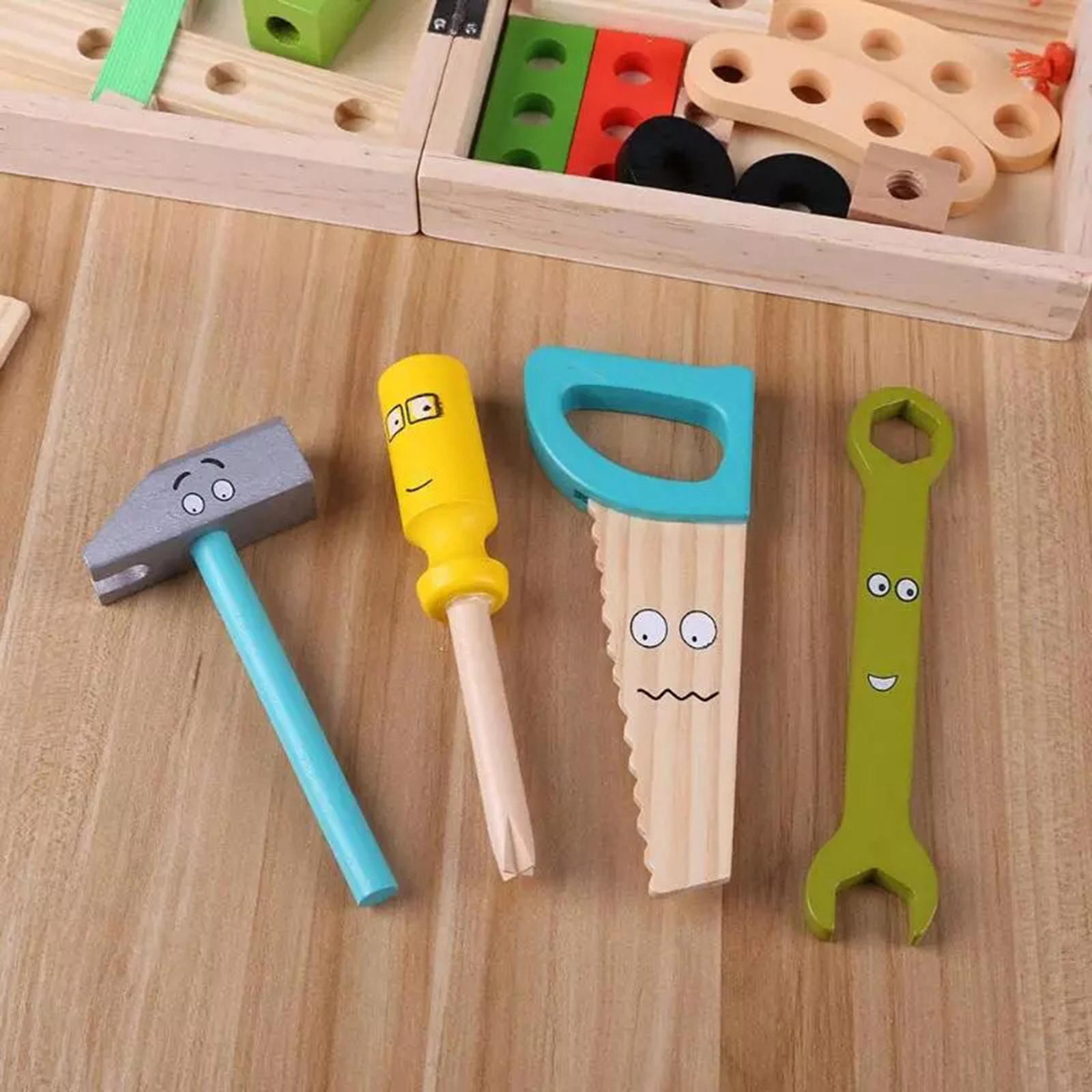 木製キッズツールセット、おもちゃの工具キット、男の子向けごっ - Gardening Tools Set Gift のレビューと価格