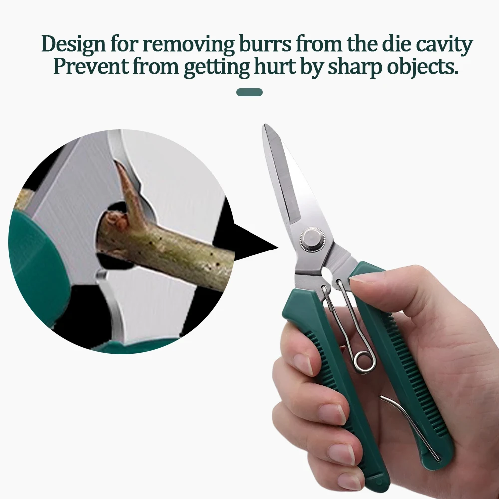 1PC 190mm ステンレス鋼ガーデン剪定鋏 滑り止めハン - Essential Gardening Tools のレビューと価格