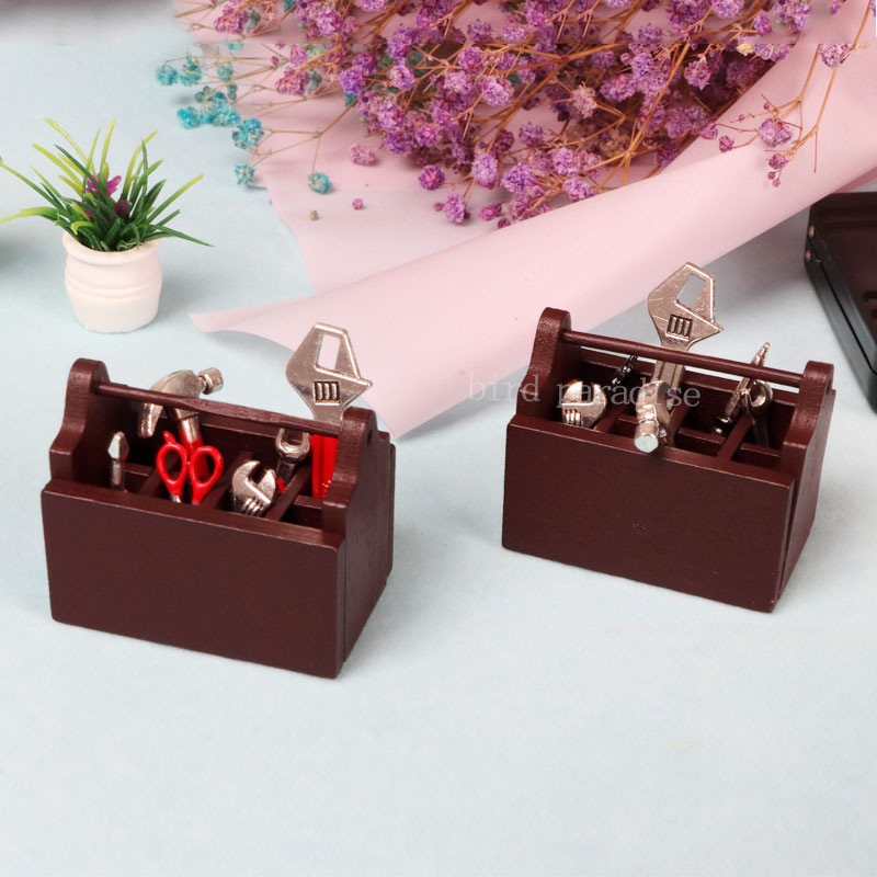 ミニチュアウッドツールボックス,修理ツールボックス,ミニチュ - Gardening Tools For 10 Year Olds のレビューと価格