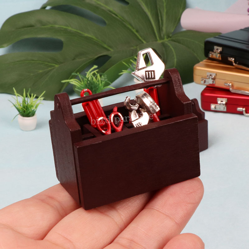ミニチュアウッドツールボックス,修理ツールボックス,ミニチュ - Gardening Tools For 10 Year Olds のレビューと価格