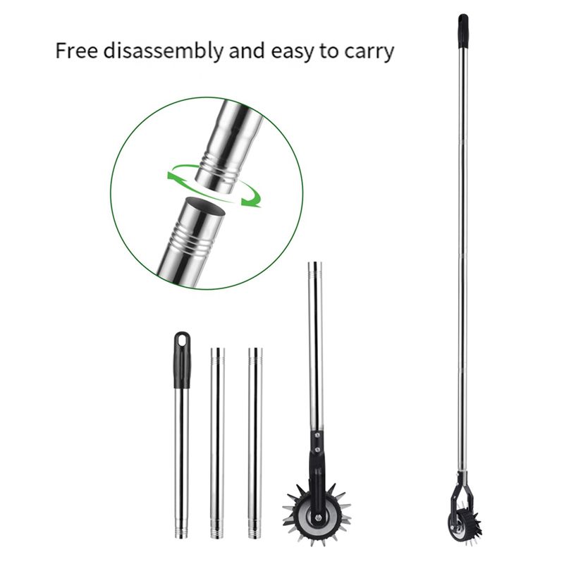 ABNM エッジャー芝生ツール、手動芝生エッジャー、ホイール - Gardening Tools Edger のレビューと価格