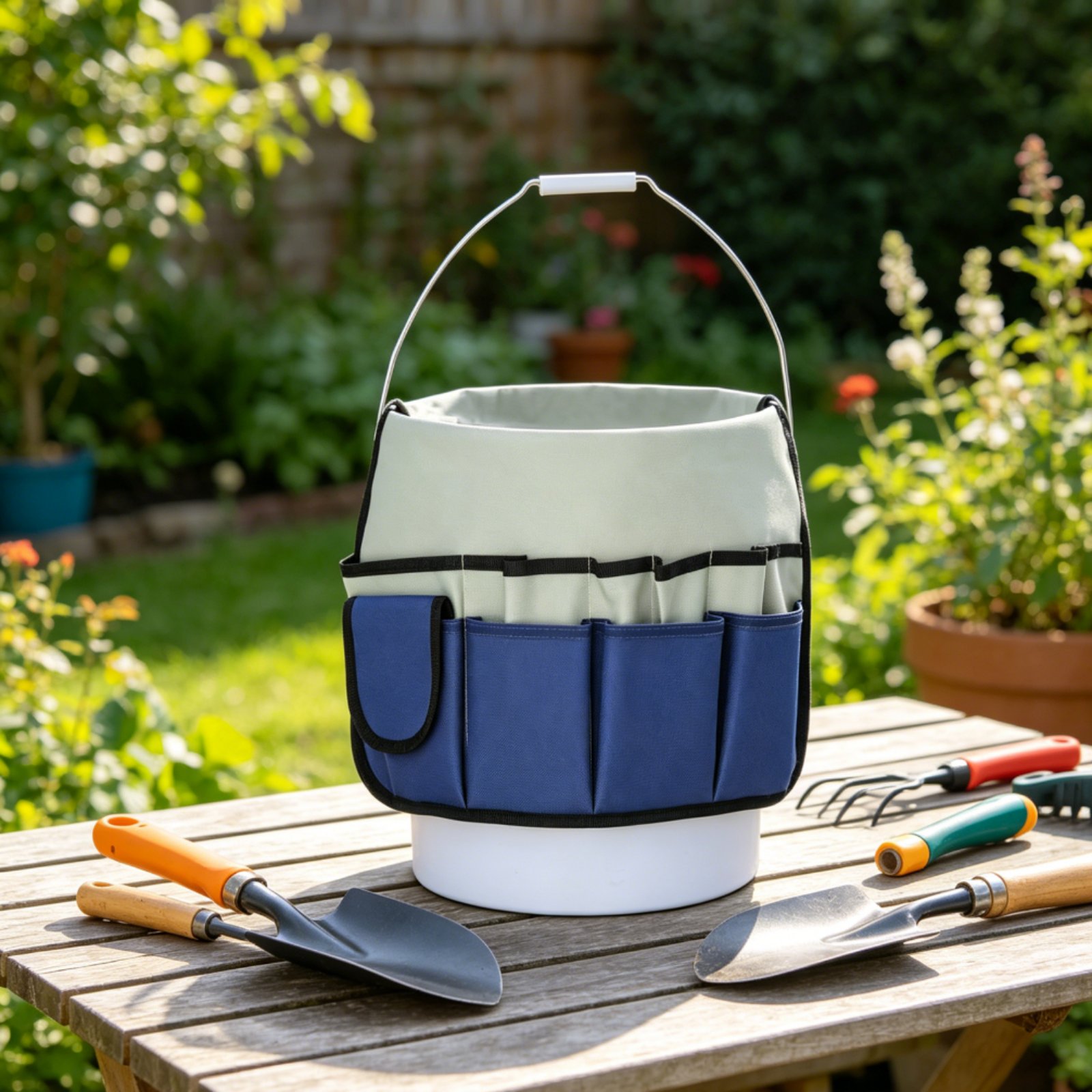ガーデニングツールトート 大容量 マルチポケットツールオーガ - Gardening Tools Organizer のレビューと価格